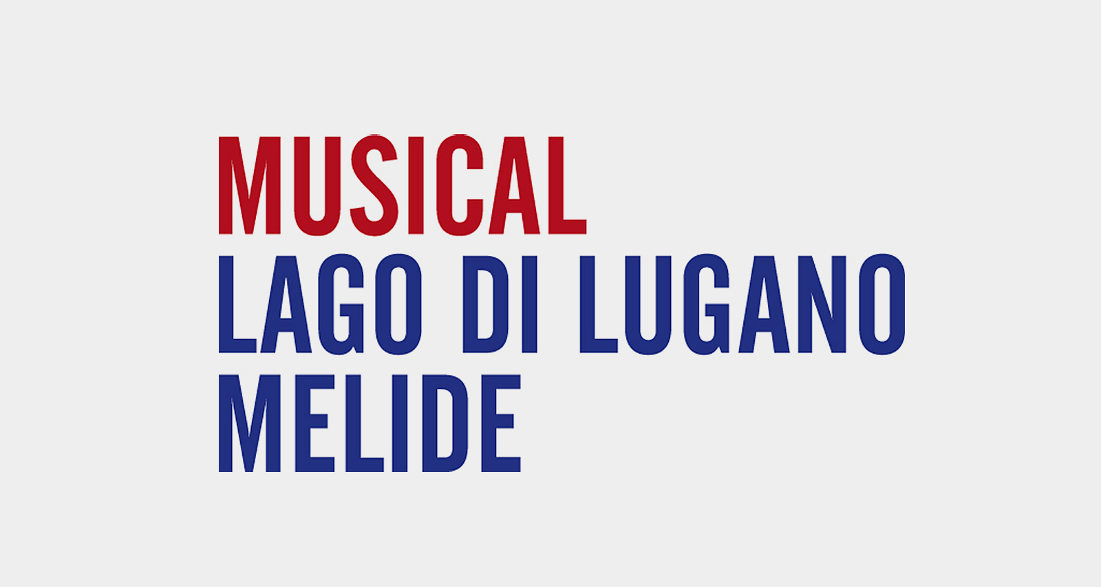 MUSICAL LAGO DI LUGANO